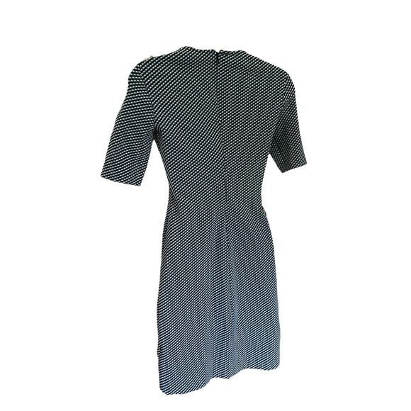 Theory Black and White Mini Dress - Picture 3 of 11